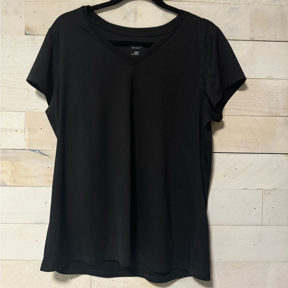 Everlast Black Cap Sleeve T-Shirt